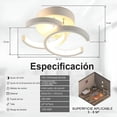 thumbnail image 2 of Lámpara de Techo LED Lo Necesito | Modelo LT-01 Blanco, Luz Cálida y Blanca, Empotrable, 1 Pieza, 2 of 3