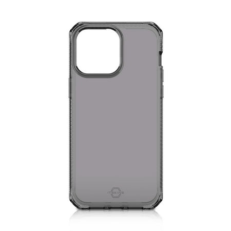 ITSKINS SPECTRUM-R CASE FOR IPHONE 14 PRO (6.1") - 100% RECYCLED MATERIALS - CLEAR SERIES - SMOKE