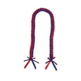 thumbnail image 1 of JilgTeok 2 Packs Double Graduation Ribbon Garland Woven Lanyard Honor Rope Handmade Ribbon Necklace Graduation Party Dress Up Clearance, 1 of 7