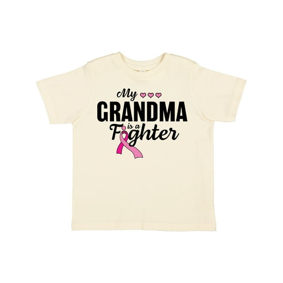 Inktastic Breast Cancer Awareness My Grandma is a Fighter Boys or Girls Toddler T-Shirt