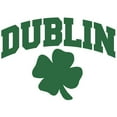 thumbnail image 3 of CafePress - Dublin Shamrock - Greeting Card, Blank Inside Glossy, 3 of 3