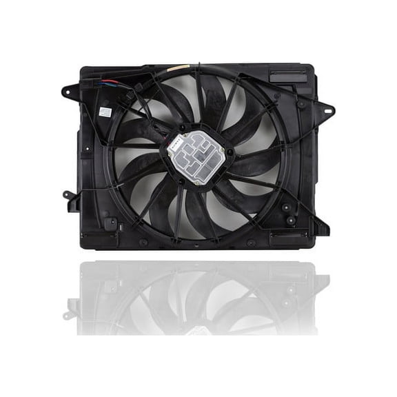 Dual Radiator and Condenser Fan Assembly - Cooling Direct Compatible/Replacement for '20-21 Ford Escape/Hybrid 4-Cylinder 2.0/2.5 Turbo - LX6Z8C607B Fits select: 2021 LINCOLN CORSAIR