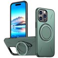 thumbnail image 1 of [PST] iPhone 16 Pro Max Ring Case, Slim Hybrid Magnetic Case with Rotating Ring Kickstand (MagSafe Compatible), 1 of 5