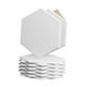 thumbnail image 2 of 12 paneles acústicos hexagonales de alta densidad para insonorización. blanco, 2 of 9