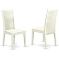 thumbnail image 5 of 7 Piece Dining Set for 6 - Table & Wood Chairs - Linen White, 5 of 6