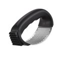 thumbnail image 1 of Unatoiry Stainless Steel Garlic Press 2 in 1 Multi-function Masher Manual Crusher Mincer Black 1Set, 1 of 6