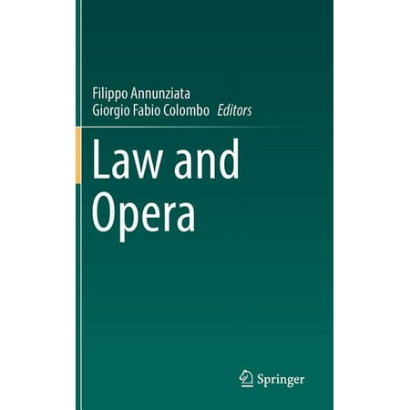 UPC: 9783319686486 | Law and Opera (Hardcover)