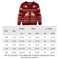 thumbnail image 3 of Jersey de punto para niños y niñas, suéter cómodo y acogedor, suéter de copo de nieve de Navidad, 3 of 9