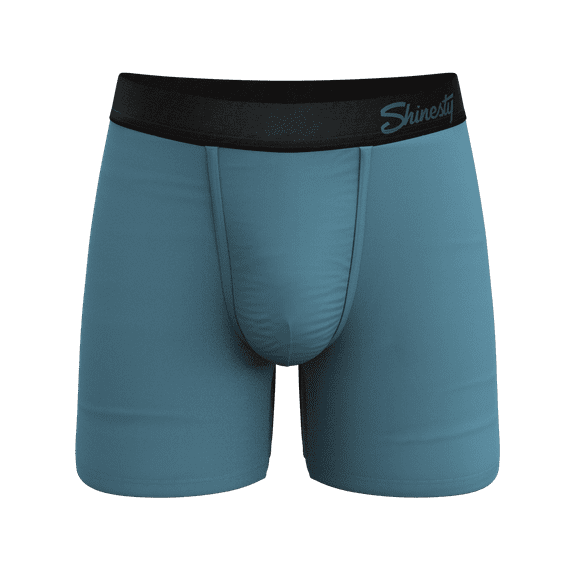 The Neptune - Shinesty Slate Blue Ball Hammock Pouch Underwear  Medium