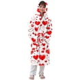thumbnail image 4 of Ropa de cama Ropa infantil Albornoz grueso con capucha alargado Pijamas de terciopelo para niñas Camisón de poliéster para niñas, 4 of 7