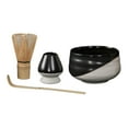 thumbnail image 4 of yuksok 4 Packs Matcha Set Tea Ceremony Matcha Scoops Tea Art Utensils Tea Spoon Ceramic black, 4 of 9