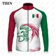 thumbnail image 3 of Maillot de ciclismo de manga larga para hombre de México, usado en tres estaciones, ropa de ciclismo profesional para hombre, 3 of 5