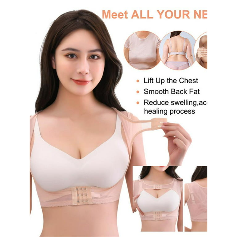 Breast Support Bra Top Women Chest Brace Up Posture Corrector U