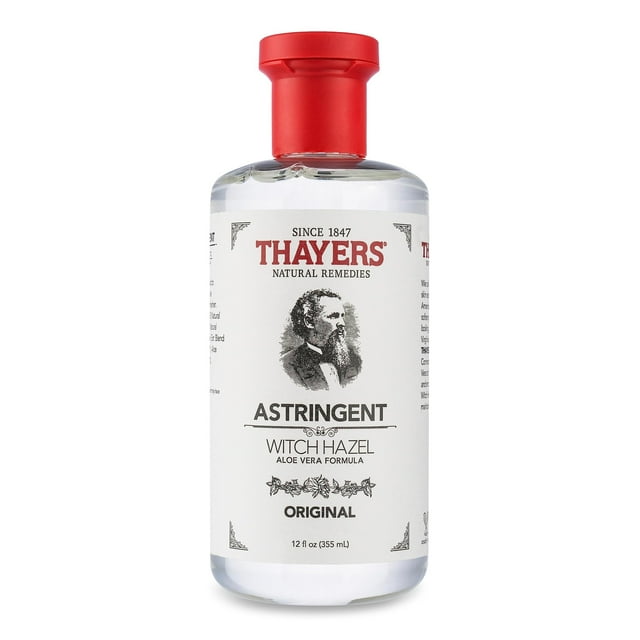 Thayers Brume pour le Visage à l'Hamamélis avec Aloe Vera, Astringent Facial d'Origine Naturelle, Original, Original, 355 ml.