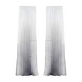 Clearance! Zerbueate Curtains For Living Room Door Scarf Gradient Color