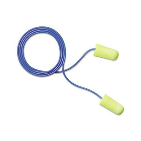 EARsoft Yellow Neon Soft Foam Earplugs MMM3111250