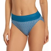 Women's Warner's 5109J No Pinching. No Problems. Hi-Cut Brief with Lace (Celestial Floral 2X)