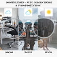 thumbnail image 4 of Joopin Round Blue Light Blocking Glasses for Men Women, Anti Fatigue Blue Light Filter Eyewear Computer Gaming Screen Glasses with UV Protection, 4 of 8