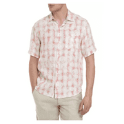 $115Tommy BahamaMen's Short Sleeve Plaid in Paradise Button Down Shirt,L