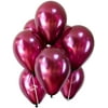 AULE Burgundy Latex Balloons 12 Inch 100 Pcs for Birthday Baby Showers Bridal Shower Weddings Bachelorette Party Decorations