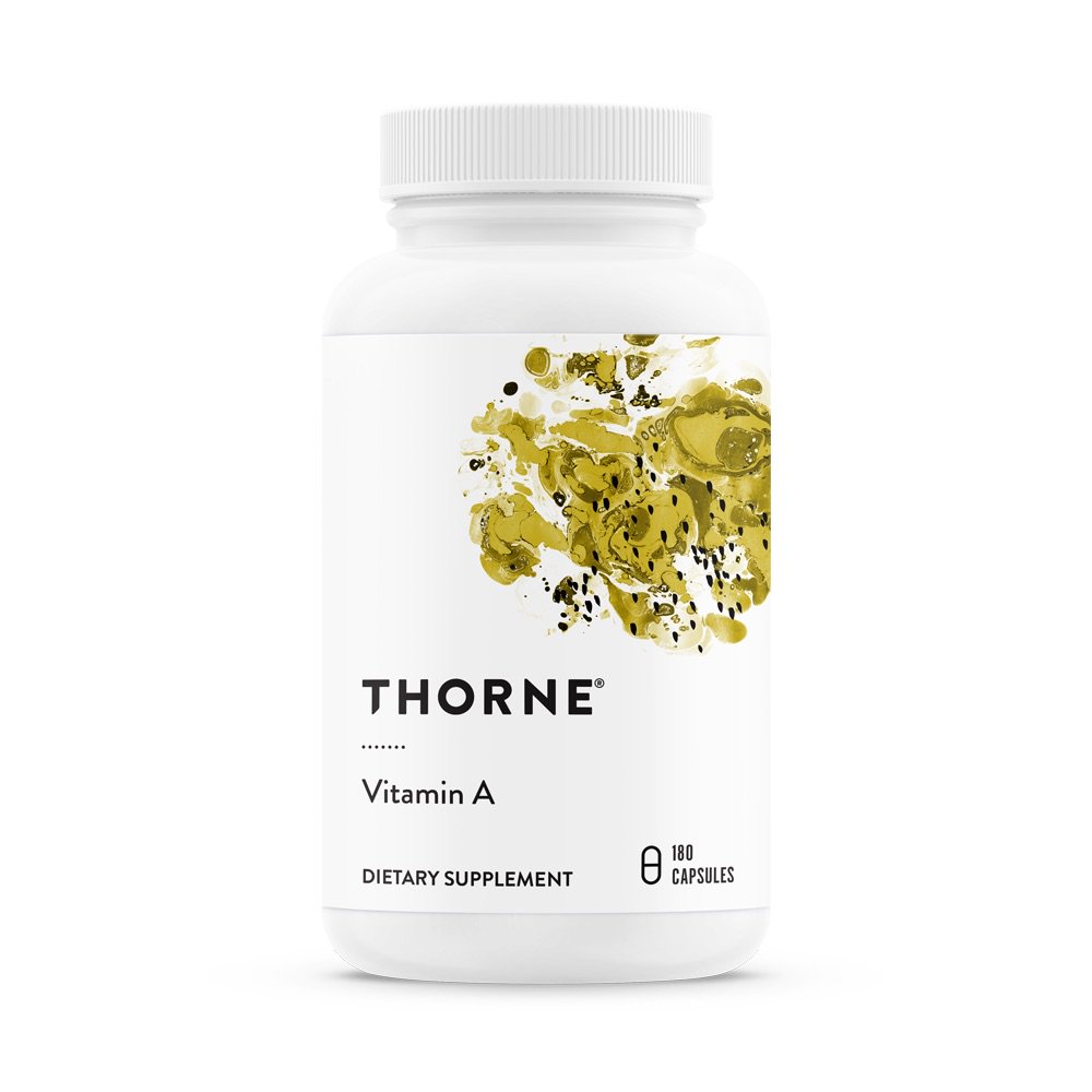 Thorne Research Vitamin A 25,000 IU Pure Vitamin A Palmitate
