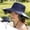 Navy, variant on Solar Fan Hat Wide Brim Sun Hat With Fan UV Protection Breathable Mesh Neck Cover Dual Power Cooling Design, Adjustable Fit Comfortable Wear, for Hiking Fishing Gardening Outdoor Work