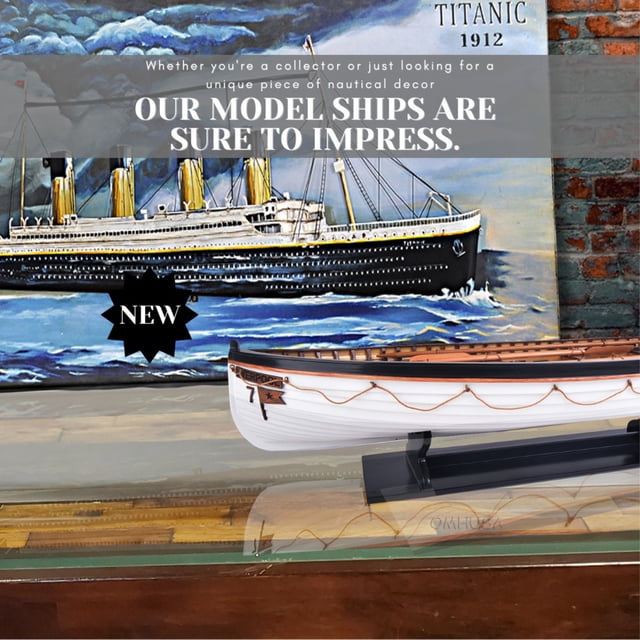 RMS Titanic Bateau de Sauvetage No 7 Modèle