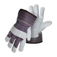 thumbnail image 1 of Mens Indoor & Outdoor Cowhide Leather Work Glove, Pearl Gray - Large, 1 of 1