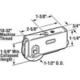 thumbnail image 2 of 1-1/2 in. Steel Ball Bearing Sliding Door Roller Assembly, 2 of 4