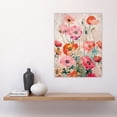 thumbnail image 4 of Artery8 Poppy Flowers Orange Pink Red Floral Oil Painting For Living Room Large Wall Art Poster Print Thick Paper 18X24 Inch, 4 of 5