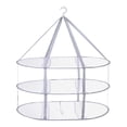 thumbnail image 1 of Foldable 3-Tier Sweater Drying Rack, Hanging Mesh Clothing Dryer for Laundry Room, Multi-Purpose Stainless Steel Air Dry Rack, A Clothes Rack, 1 of 5