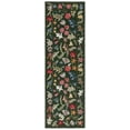 thumbnail image 2 of Safavieh Chelsea Mabelle Floral Wool Runner Rug, Green/Pink, 2'6" x 8', 2 of 10