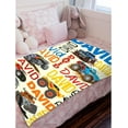thumbnail image 5 of Yibo Butterfly Customized Gift Blanket Flannel Soft and Comfortable Anti-static Bed Sofa Blanket, 5 of 7