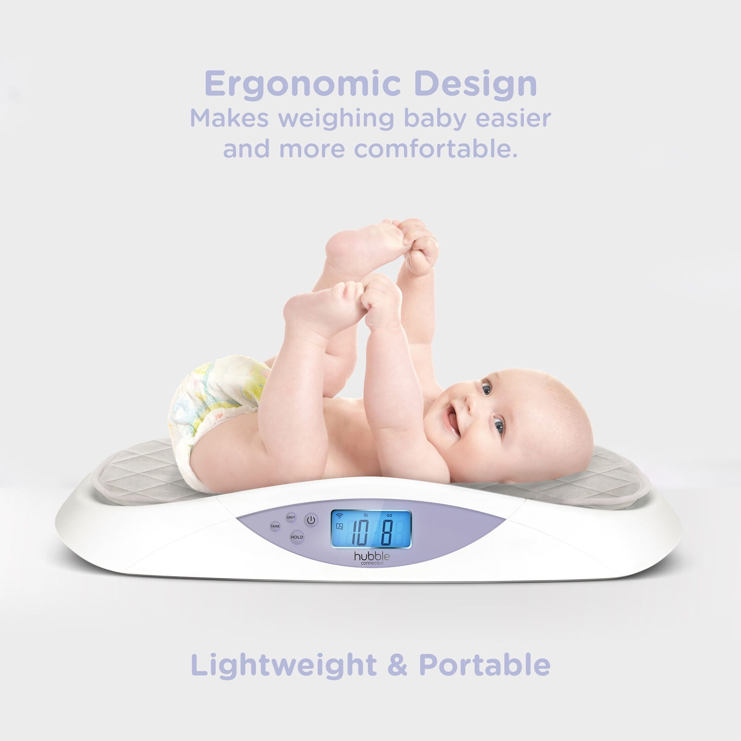 Hubble Grow Smart Scale with Bluetooth Connectivity