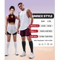 thumbnail image 6 of PULIOU Compression Socks 20-30 mmHg Knee High for Women & Men, 2 Pairs, Breathable, for Nurse, Running, Travel, Sports & Everyday Wear, Black, 6 of 9