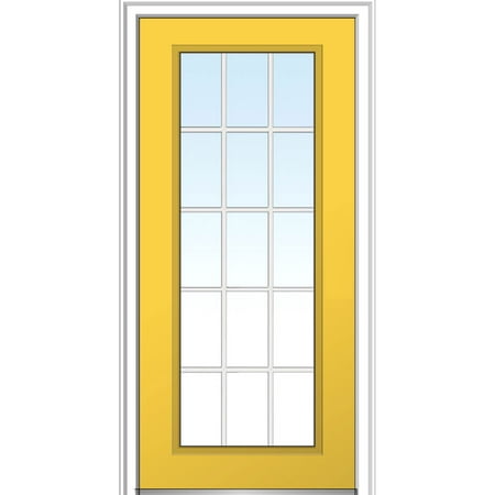 Doorbuild Classic Clear Glass 37 5 X81 75 Majestic Steel
