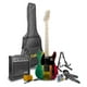thumbnail image 1 of Paquete Guitarra Eléctrica Reggae 1981 Jethro Steelpro 074-SK Color GREEN YELLOW RED BINDING BLACK, 1 of 6