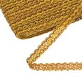 thumbnail image 3 of 13 Yards Gimp Braid Trim, 3/8 inch Upholstery Braid Trim for Costume Sewing DIY Crafts Orange, 3 of 6