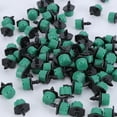 thumbnail image 2 of 100 Goteros Ajustables/gotero Riego Por Goteo (100 Piezas en Una Bolsa) (verde Oscuro) 104341 Colores Adicionales, 2 of 9