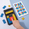thumbnail image 2 of FFIY Huarong Road Sliding Puzzle Game Brain Teaser Sensory for Travel, 2 of 9
