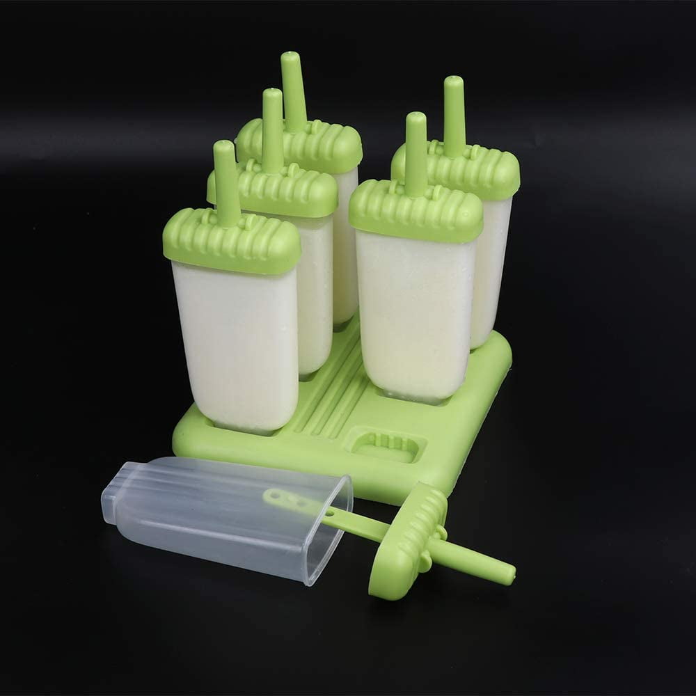 Popsicle Molds Maker, Reusable Ice Pop Molds Trays for Homemade
