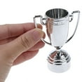 thumbnail image 4 of 3pcs Gold Plastic Winners Medals +3 plastic Trophy Toys For Kids Party Fun Props, 4 of 6