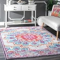 thumbnail image 2 of nuLOOM Kiyoko Vintage Floral Area Rug, 5' x 7' 5", Pink, 2 of 4