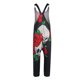 thumbnail image 3 of VISgogo Mono de Halloween para Mujer, Estampado de Flores y Esqueleto Cuello en U de Una Pieza, S/ M/ L/ XL/ XXL VISgogo moda, 3 of 8