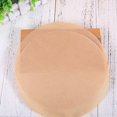 thumbnail image 1 of 100 Pcs 8 Inch Round Barbecue Paper Safe Non-stick Parchment Paper Baking Paper Liners Baking Sheets for Cooking Steaming (Random Color), 1 of 1