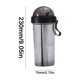 thumbnail image 2 of 600ml Bottle Plastic Cup Transparent Matte Portable Not Easy To Break Water Cup Outdoor Sports Travel Water Bottle Portable Leak-proof, 2 of 2