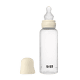 thumbnail image 2 of BIBS Baby Bottles with Medium Flow Silicone Nipple, Ivory, 9 oz, 2 pack, 2 of 9