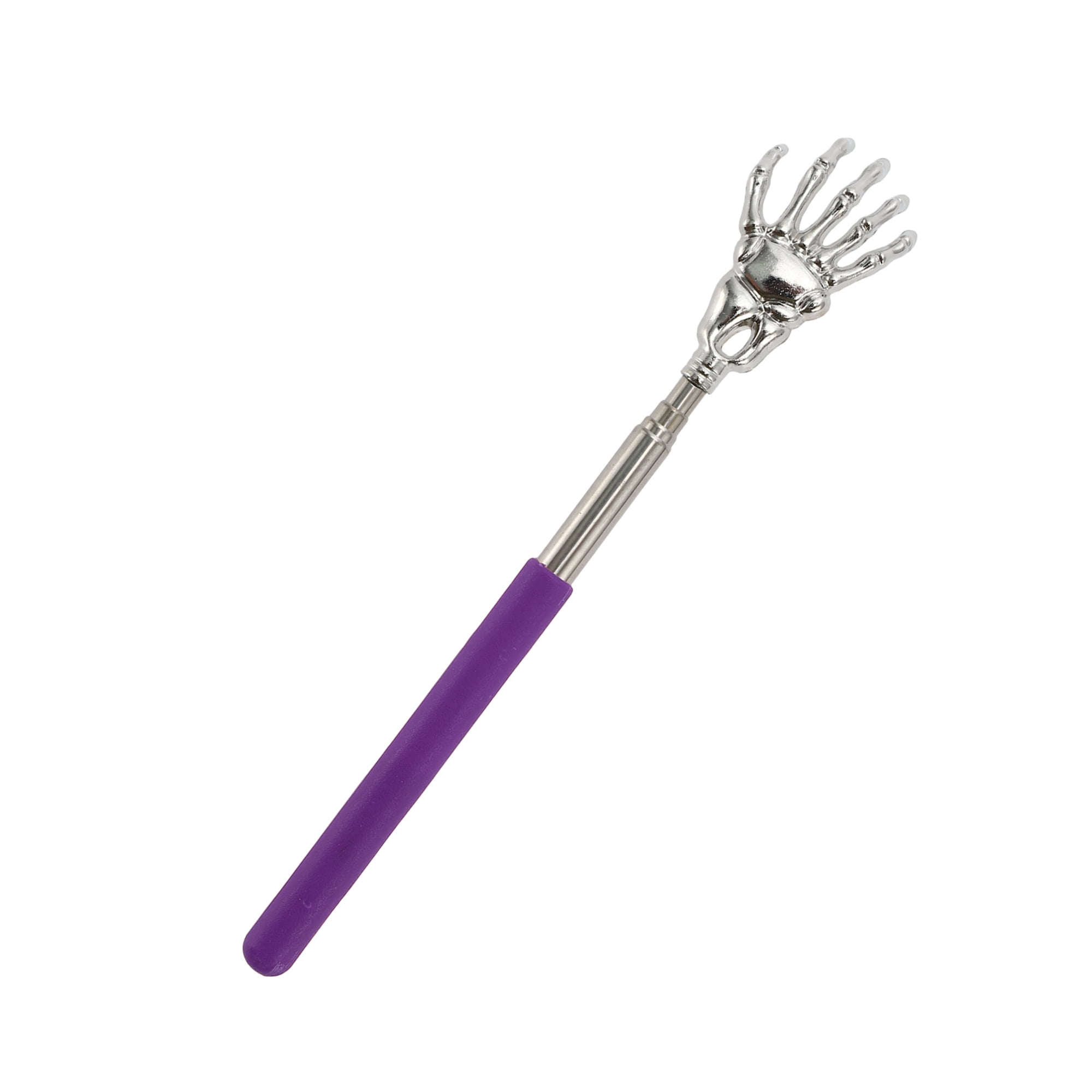 Unique Bargains 1 Pc Extendable Back Massager Ideal for Bathroom Purple