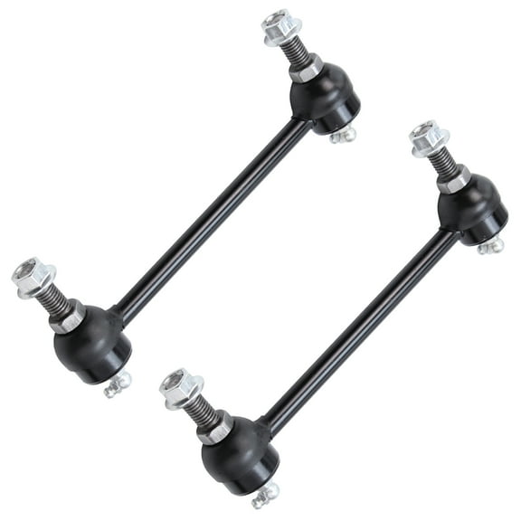 Detroit Axle - Front 2pc Sway Bars for 97-03 Infiniti QX4, 96-04 Pathfinder, 2 Stabilizer Sway Bar Links 1996 1997 1998 1999 2000 2001 2002 2003 2004 Replacement