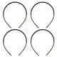 thumbnail image 1 of FELTECHELECTR 4 piezas de diademas de plástico antideslizantes para niña, accesorios para el cabello con dientes, 1 of 6